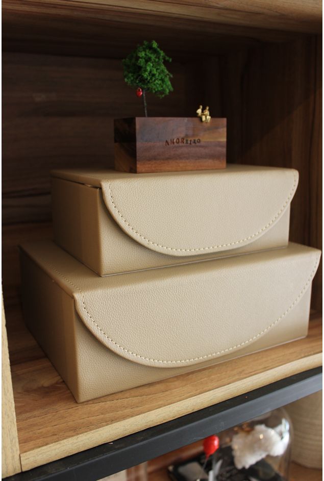 Caixa Decorativa Elegance Nude G